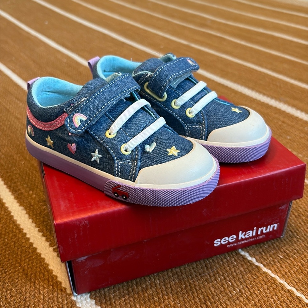 See Kai Run Chambray Sneakers